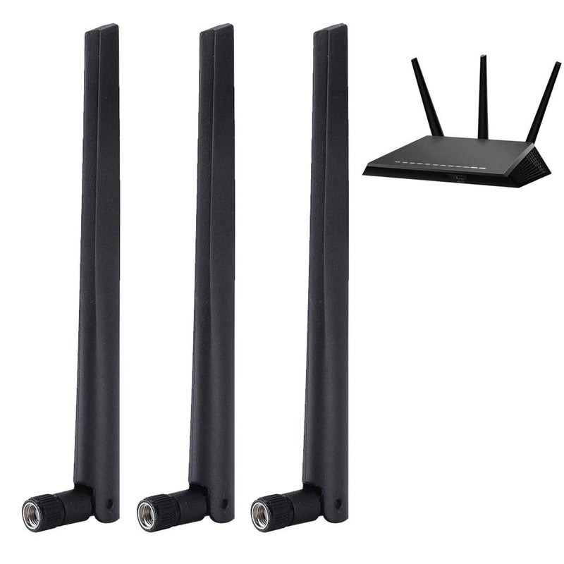 fosa 3PCS Router Original Antenna SMA Omnidirectional Antenna 2.4G,5G Dual Band Network Card External Antenna for RT AC68u - Image 1